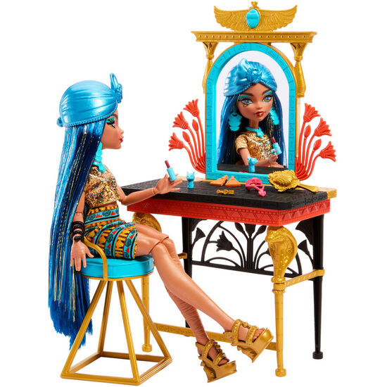 MUÃ±ECA CLEO DE NILE CON TOCADOR MONSTER HIGH image 2