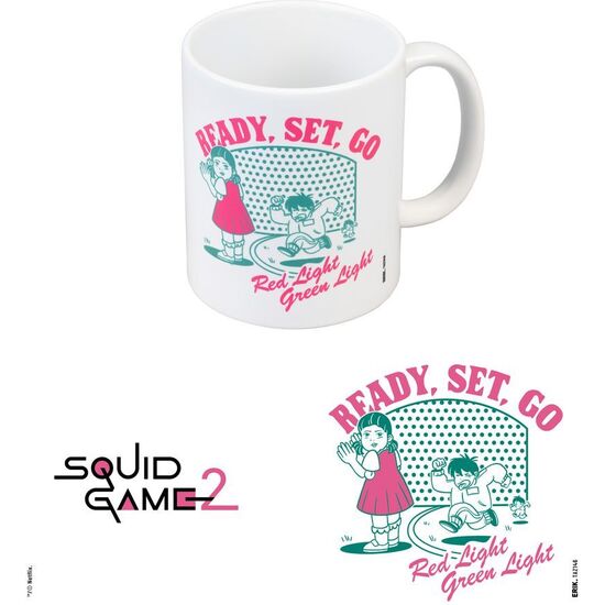 TAZA EL JUEGO DEL CALAMAR 350ML image 0