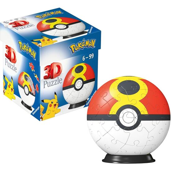 PUZZLE 3D POKE BALL POKEMON 54PZS image 0