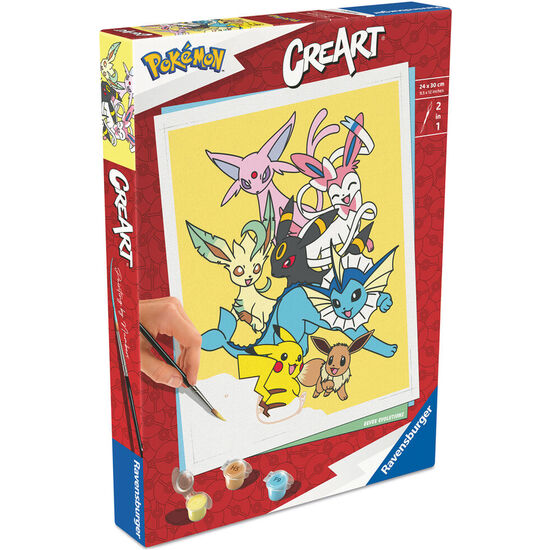 KIT DE PINTURA CREART LEGENDARIOS POKEMON ADULTO image 2
