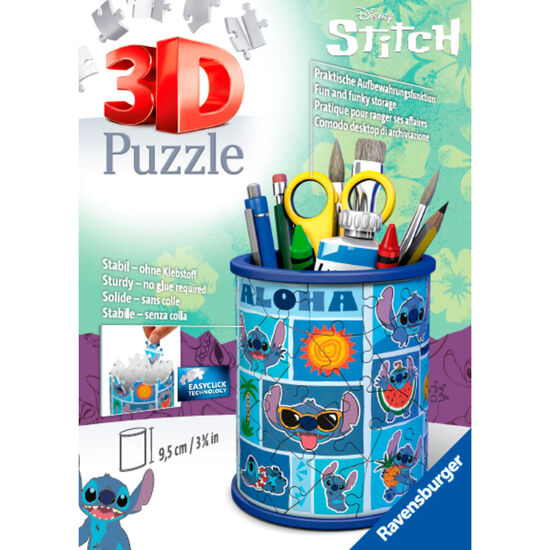 PUZZLE 3D PORTALAPICES STITCH DISNEY 54PZS image 1