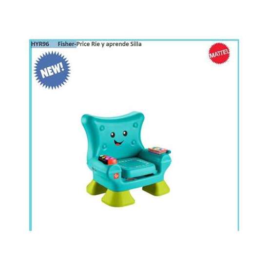 SILLA FISHER-PRICE RÍE Y APRENDE. CON LUCES Y SONIDOS. 43X41X33,50 CM image 0