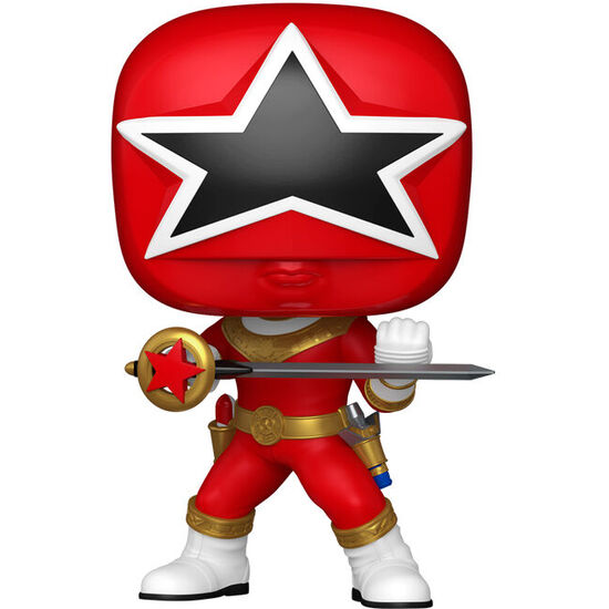 FIGURA POP POWER RANGERS TURBO - RED ZEO RANGER image 1