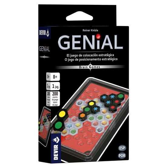 JUEGO  GENIAL BRAIN GAME. EL JUEGO DE COLOCACIÓN ESTRATÉGICA! image 0