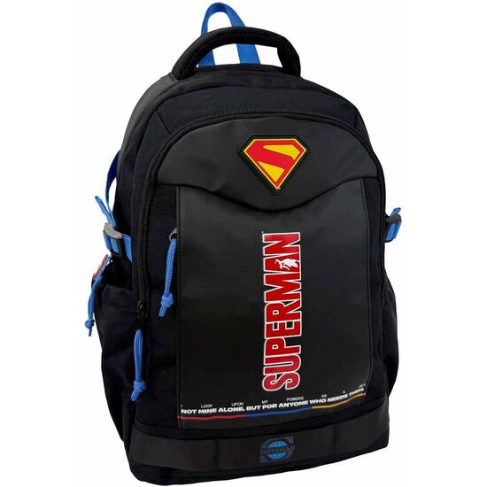 MOCHILA SUPERMAN DC COMICS 43CM ADAPTABLE image 1