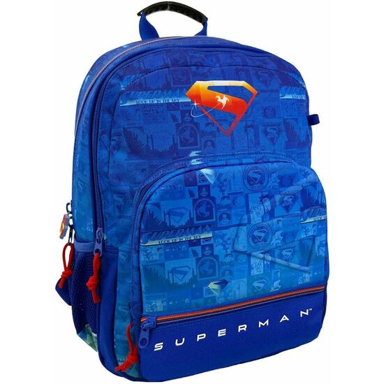 MOCHILA SUPERMAN DC COMICS 43CM ADAPTABLE image 1