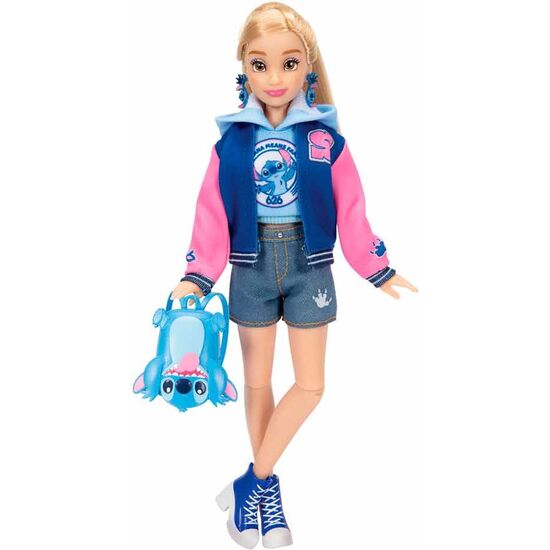 MUÃ±ECA FASHION DOLL UNIVERSITARIA STITCH DISNEY ILY 4EVER 25CM image 2