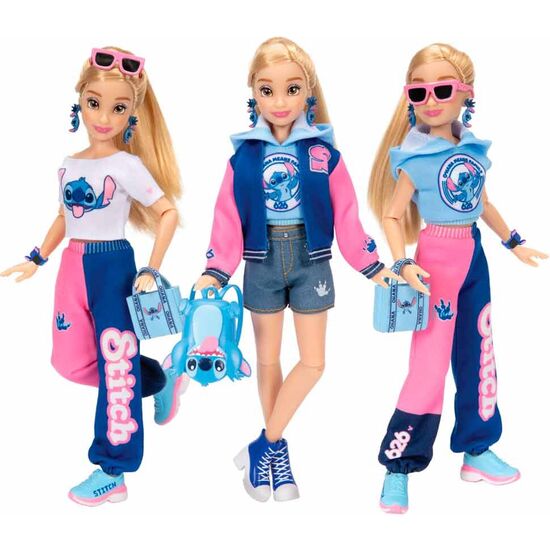 MUÃ±ECA FASHION DOLL UNIVERSITARIA STITCH DISNEY ILY 4EVER 25CM image 3