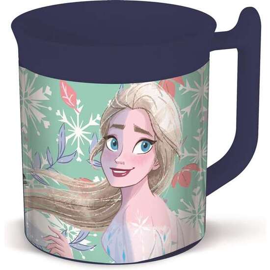 TAZA MICROONDAS FROZEN SNOWY TALE EASY HOLD 400 ML. image 0