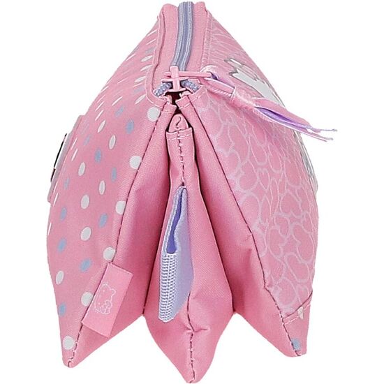 PORTATODO HEARTS &#38; DOTS HELLO KITTY TRIPLE image 1