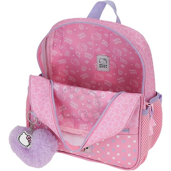MOCHILA HEARTS &#38; DOTS HELLO KITTY 25CM image 3