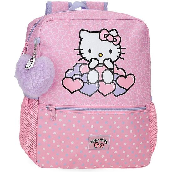 MOCHILA HEARTS &#38; DOTS HELLO KITTY 33CM image 0