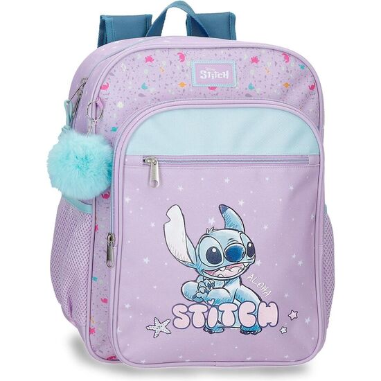 MOCHILA LOVELY STITCH DISNEY 38CM image 0
