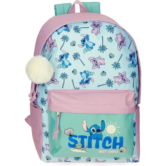 MOCHILA JUST CHILL STITCH DISNEY 45CM image 0