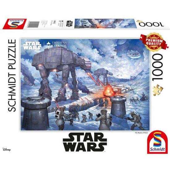 PUZZLE 1000 PIEZAS STAR WARS, BATALLA DE HOTH image 0