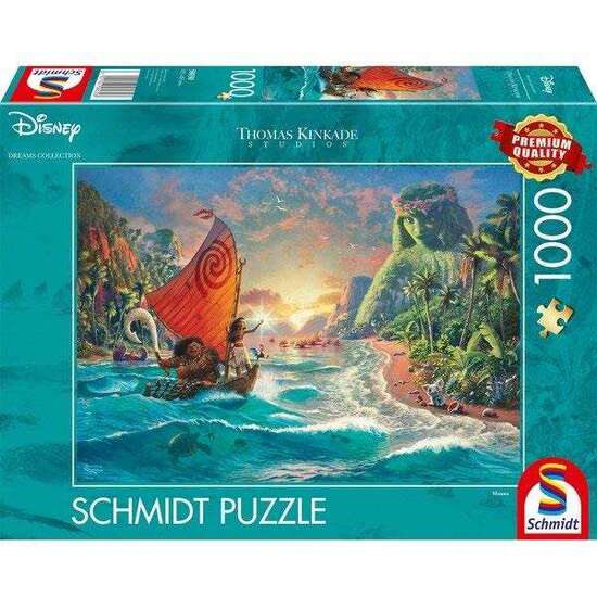 PUZZLE 1000 PIEZASDISNEY, VAIANA, MOANA image 0