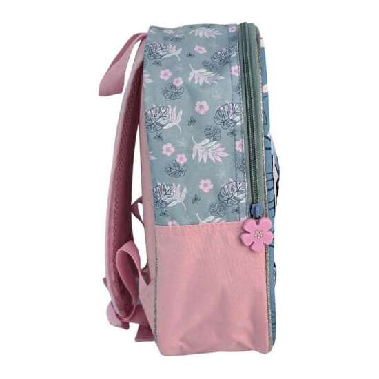 STITCH PINK MOCHILA PREESCOLAR 3D. BOLSILLO LATERAL. 8 X 22 X 8 CM. image 1