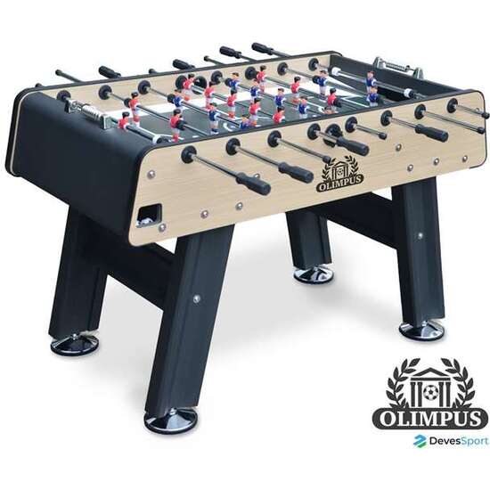 FUTBOLIN 5 "EXTERIOR" DE ALUMINIO "PRO" DE ALTA GAMA JUGADORES DE METAL PIERNAS CERRADAS MEDIDAS PRODUCTO: 142 X 76 X 92 CM    CAMPO DE JUEGO 118,6 X 70   SIN MONEDERO image 1