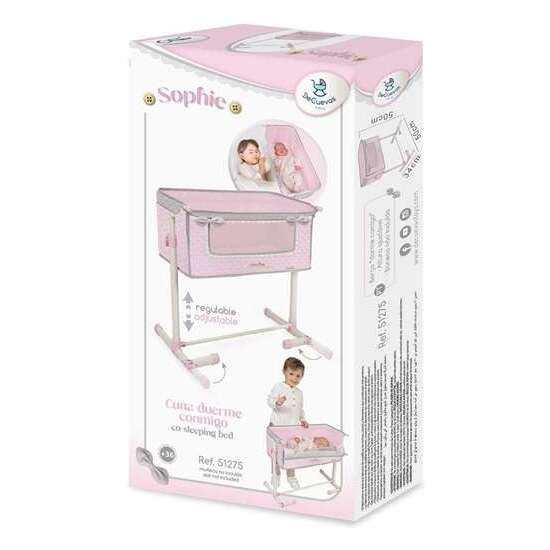 CUNA REGULABLE DUERME CONMIGO - PARA MUÑECAS DE HASTA 48 CM. image 0