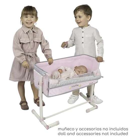 CUNA REGULABLE DUERME CONMIGO - PARA MUÑECAS DE HASTA 48 CM. image 2