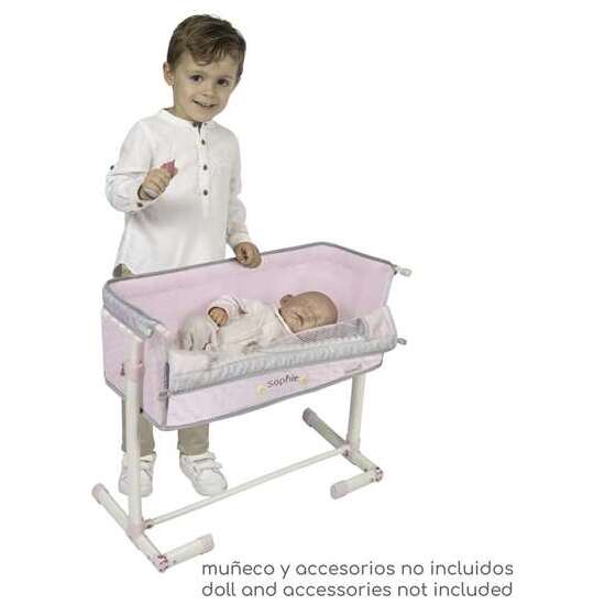 CUNA REGULABLE DUERME CONMIGO - PARA MUÑECAS DE HASTA 48 CM. image 3
