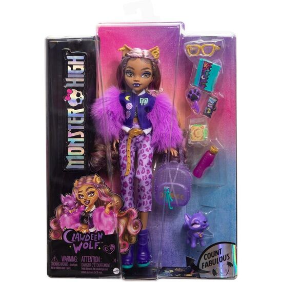 MUÃ±ECA CLAWDEEN WOLF MONSTER HIGH image 0