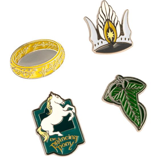 SET 4 PINS EL SEÃ±OR DE LOS ANILLOS image 0
