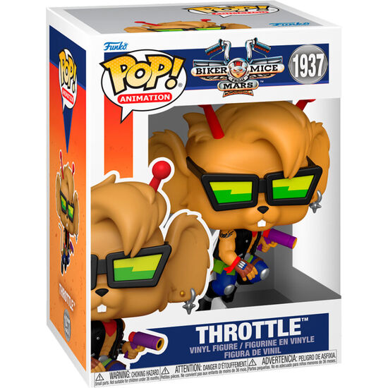 FIGURA POP LOS MOTORRATONES DE MARTE THROTTLE image 1
