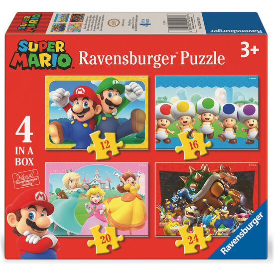 PUZZLE SUPER MARIO BROS 12-16-20-24PZS image 0