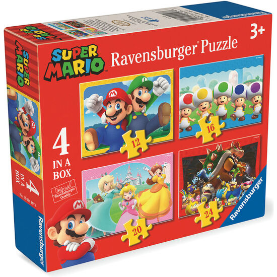 PUZZLE SUPER MARIO BROS 12-16-20-24PZS image 1
