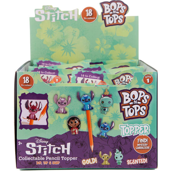 SOBRE SORPRESA TOPPERS 3D STITCH DISNEY image 0