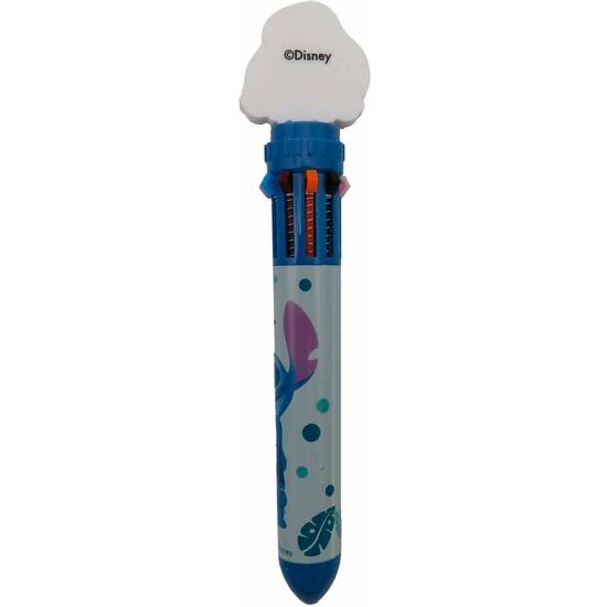 BOLIGRAFO 10 COLORES STITCH DISNEY image 2