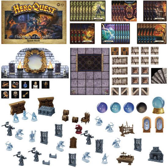 EXPANSION JUEGO DE MESA EL MAGO DEL ESPEJO HEROQUEST INGLES image 3