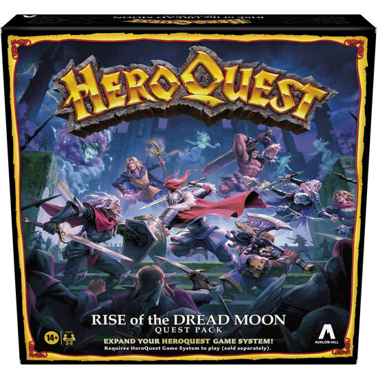 EXPANSION JUEGO DE MESA SALIDA DE LA TEMIBLE LUNA HEROQUEST INGLES image 0