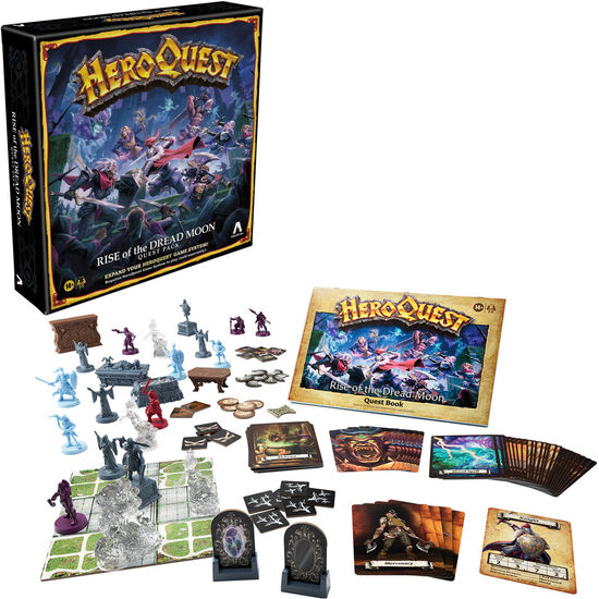 EXPANSION JUEGO DE MESA SALIDA DE LA TEMIBLE LUNA HEROQUEST INGLES image 2