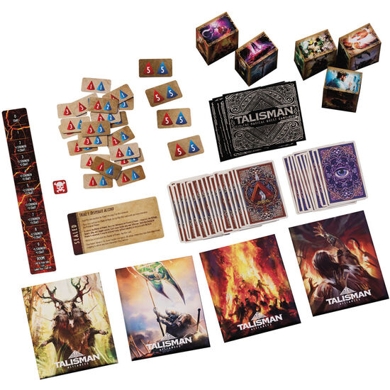 EXPANSION JUEGO DE MESA LA LLAMADA DEL DESTINO TALISMAN ALIANZAS INGLES image 1