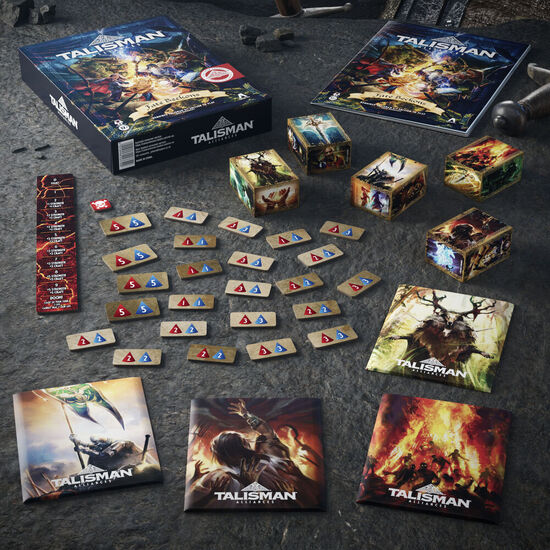 EXPANSION JUEGO DE MESA LA LLAMADA DEL DESTINO TALISMAN ALIANZAS INGLES image 3