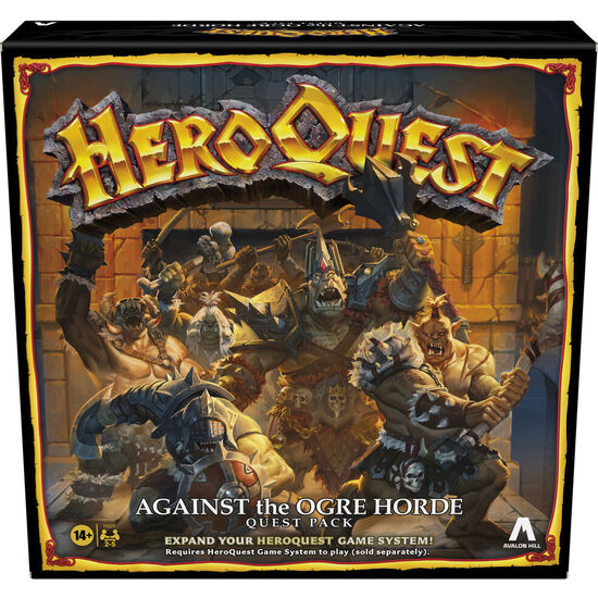 EXPANSION JUEGO DE MESA CONTRA LA HORDA DE OGROS HEROQUEST INGLES image 0