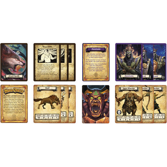 EXPANSION JUEGO DE MESA CONTRA LA HORDA DE OGROS HEROQUEST INGLES image 1