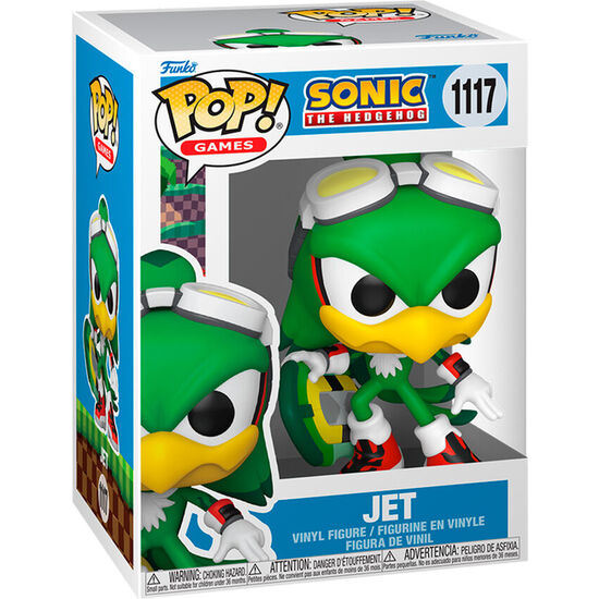 FIGURA POP SONIC THE HEDGEHOG JET image 1