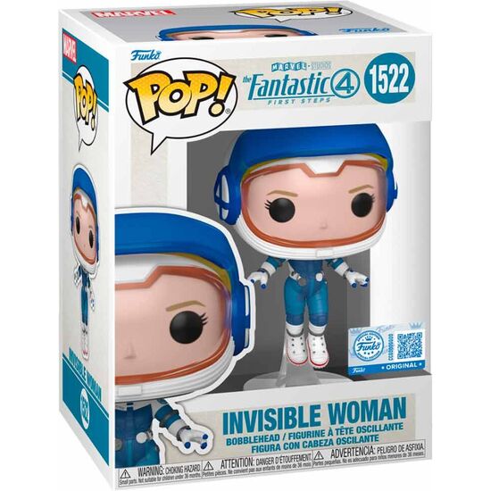 FIGURA POP MARVEL LOS 4 FANTASTICOS MUJER INVISIBLE image 0