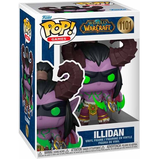 FIGURA POP WORLD OF WARCRAFT ILLIDAN image 1