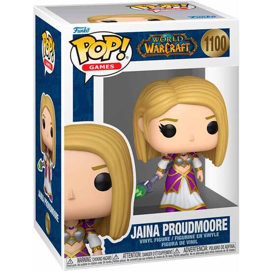 FIGURA POP WORLD OF WARCRAFT JAINA PROUDMOORE image 1