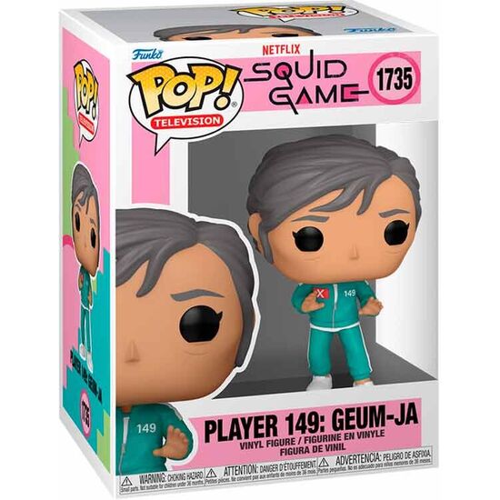 FIGURA POP EL JUEGO DEL CALAMAR PLAYER 149: GEUM-JA image 1