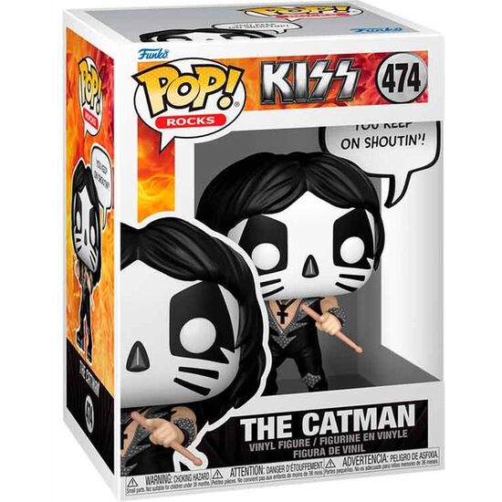 FIGURA POP ROCKS KISS THE CATMAN image 1