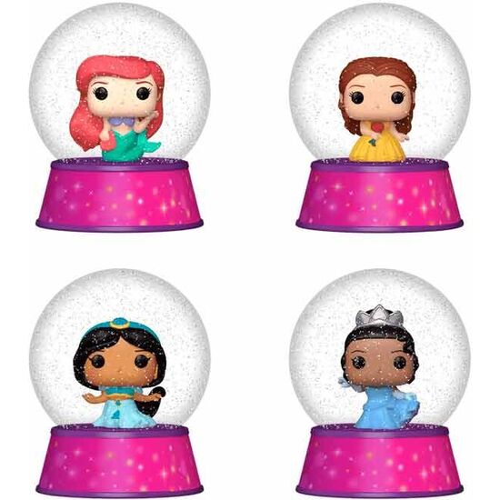 FIGURA MYSTERY MINI BOLA DE NIEVE PRINCESAS DISNEY SURTIDO image 0