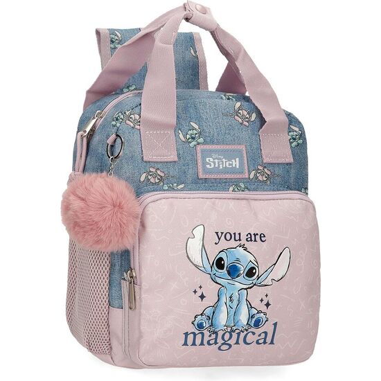 MOCHILA YOU ARE MAGICAL STITCH DISNEY 28CM ADAPTABLE image 0