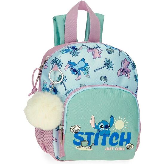 MOCHILA JUST CHILL STITCH DISNEY 24CM image 0