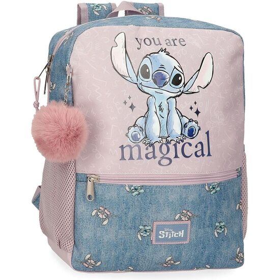 MOCHILA YOU ARE MAGICAL STITCH DISNEY 33CM ADAPTABLE image 0