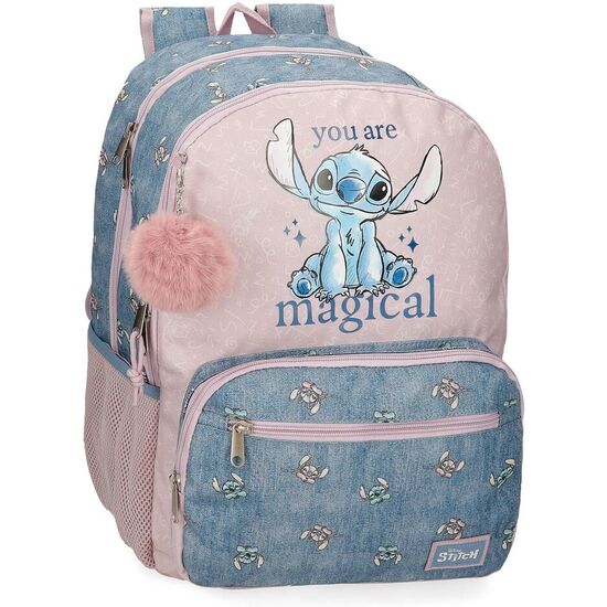 MOCHILA YOU ARE MAGICAL STITCH DISNEY 44CM ADAPTABLE image 0